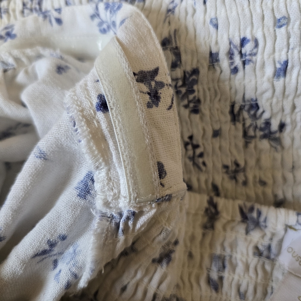 House Of Harlow 1960 Floral Linen Blend Midi Dress - Picture 6 of 12